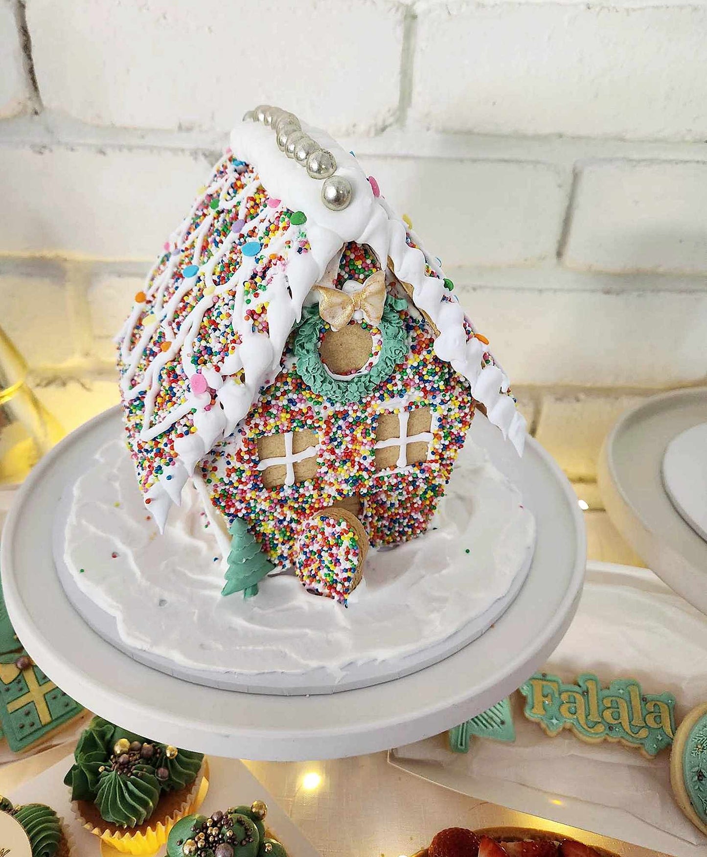 Sprinkle Sugar Cookie House